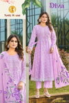 Diva By Tunic House Cotton Wholesale Kurti With Bottom Dupatta In India
